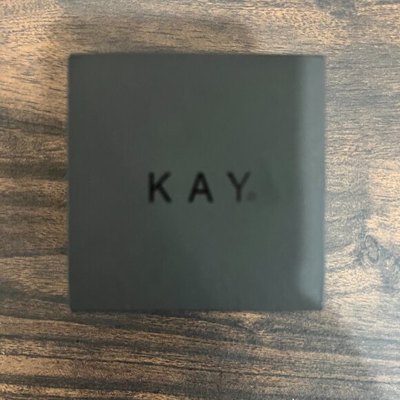 Dog Necklace Lab-Created Sapphire Sterling Silver/10K Rose Gold - Picture 3 of 3